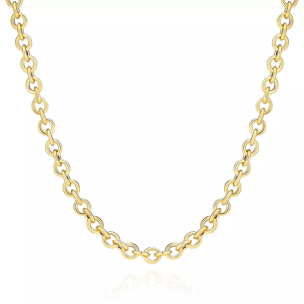 Sif Jakobs - Halskette, Carrara, 45cm, Goldfarben