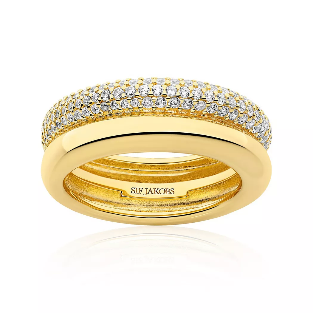 Sif Jakobs - Ring, Carrara, 54, Goldfarben