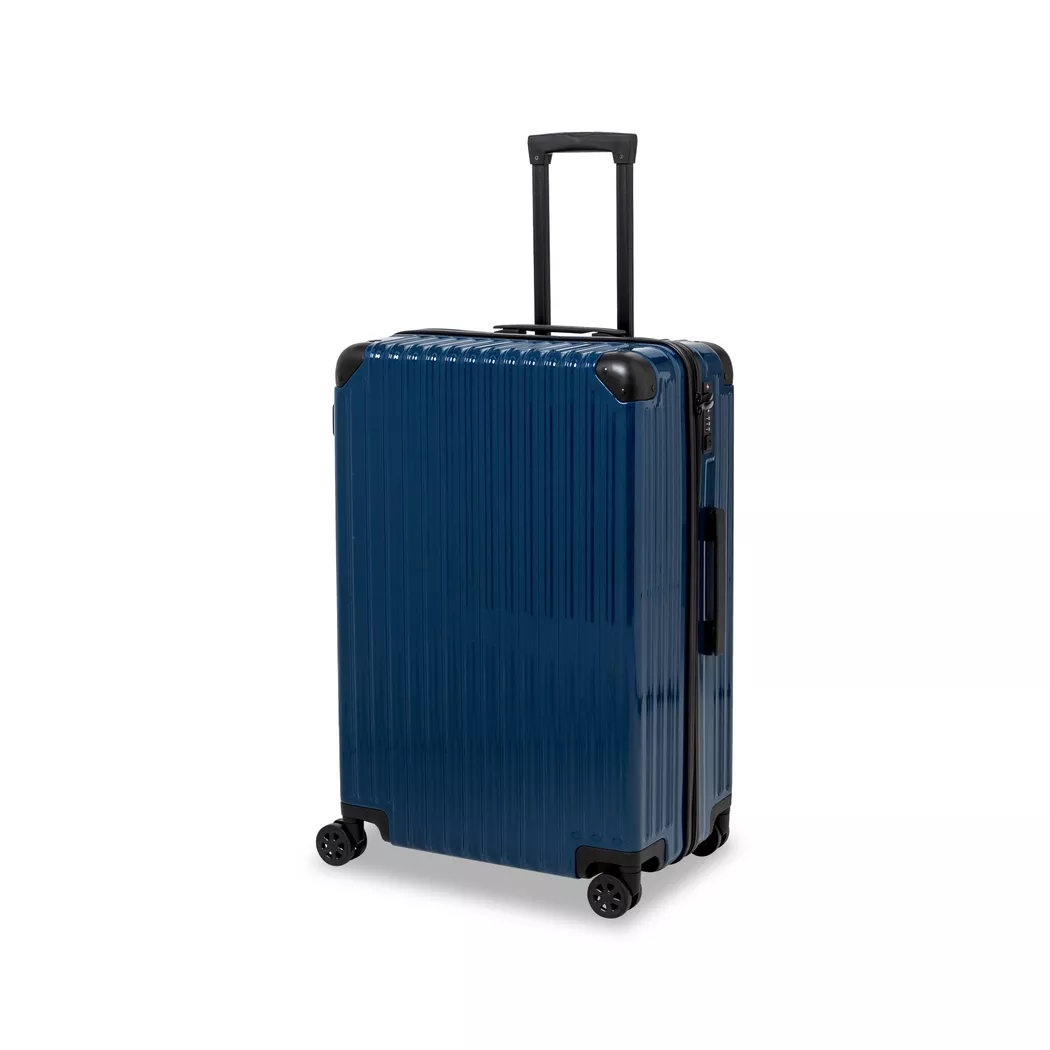 Manor - Hartschalenkoffer, 75 CM, Hartschalenkoffer, 75 CM, Blau/Schwarz