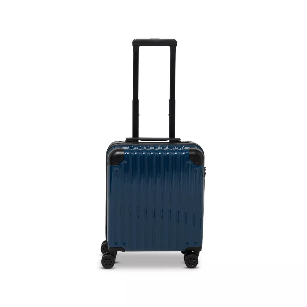 Manor - Hartschalenkoffer, 45cm, Hartschalenkoffer, 45cm, Blau/Schwarz