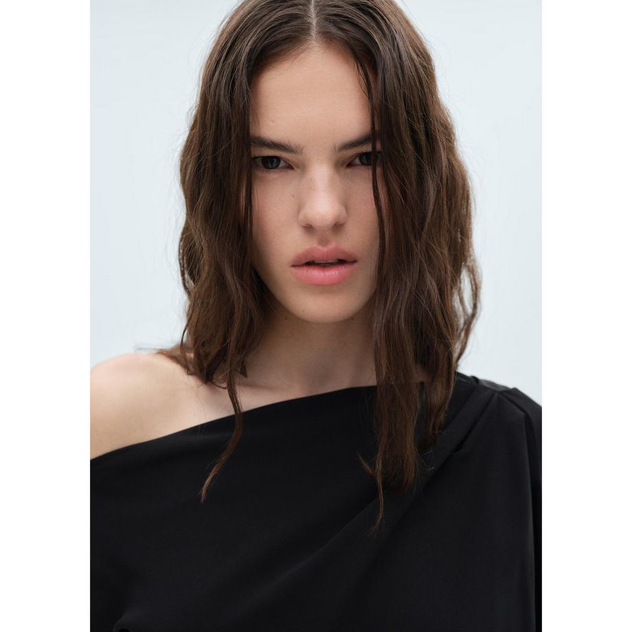 MANGO CRIS2 One Shoulder Minikleid  