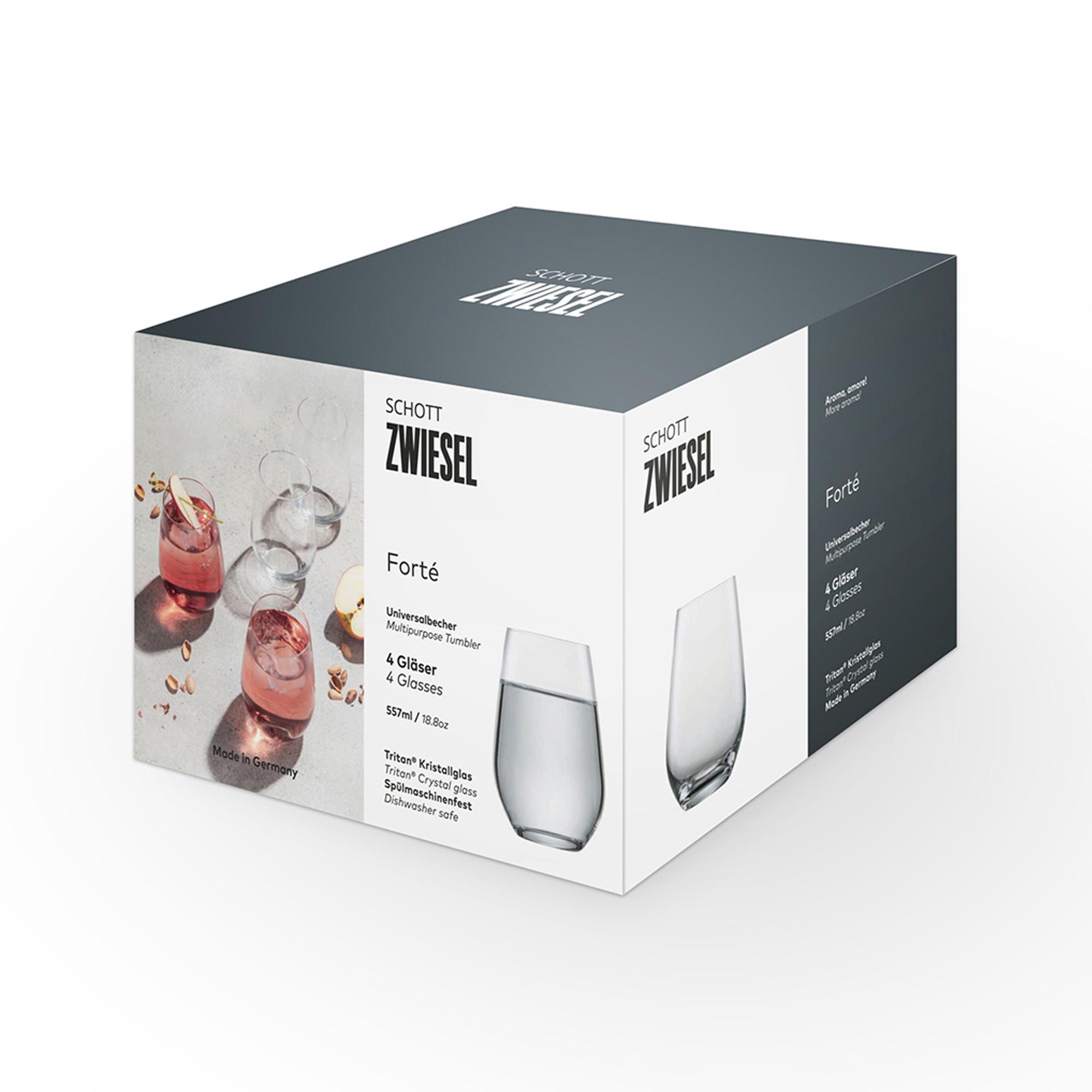 Schott Zwiesel Grandes tasses, 4 pièces Forté 