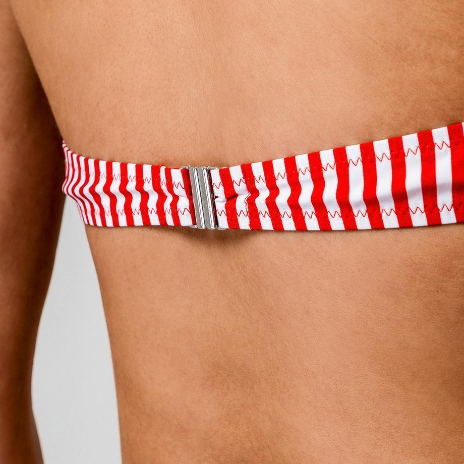 Manor Woman Bikini Oberteil Triangel Gestreift  