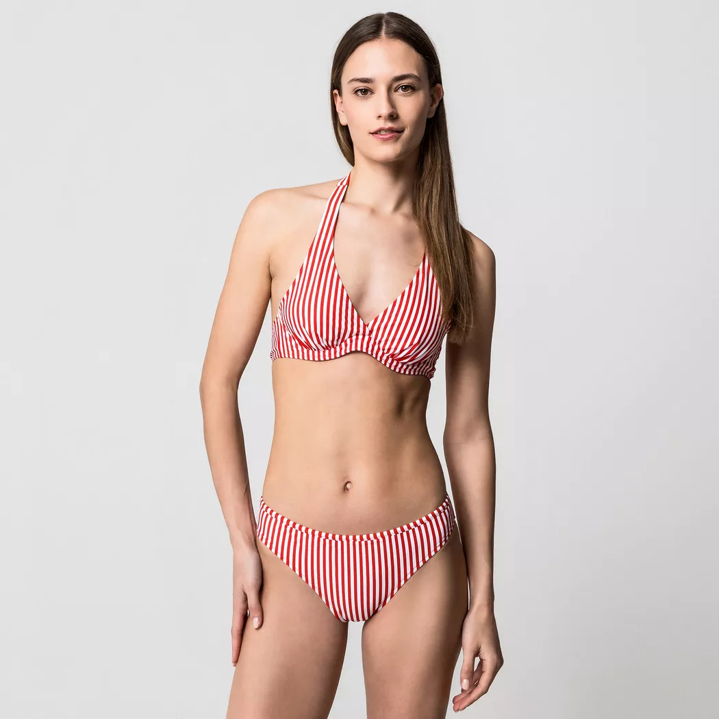 Manor Woman - Bikini Unterteil, Panty, für Damen, Rot, Größe XS