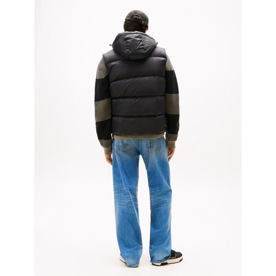 TOMMY JEANS TJM Essential Down V Gilet matelassé à capuche  