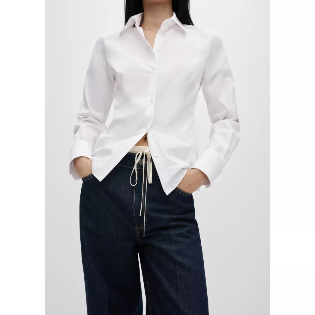 Mango - Bluse, für Damen, Weiss, Größe XS