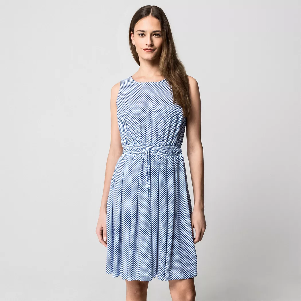 Manor Woman - Kleid, für Damen, Blau, Größe 44