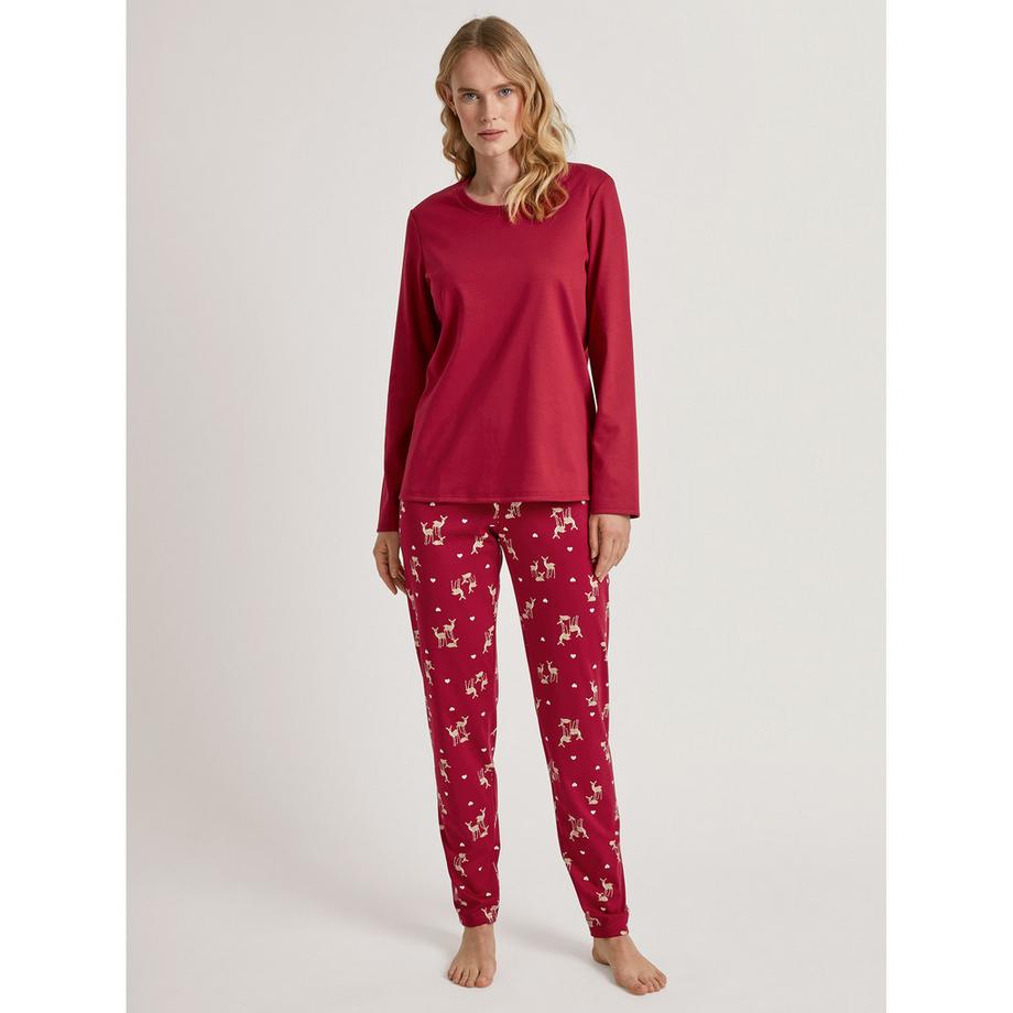 CALIDA Family & Friends Langarm Pyjama Set  