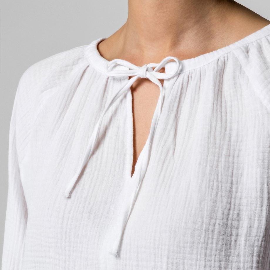 Manor Woman Camicetta Mussola Maniche Lunghe  