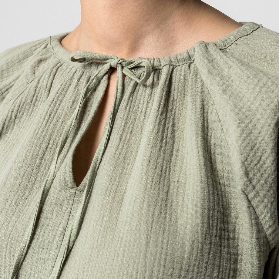 Manor Woman Chemisier Mousseline Manches Longues  