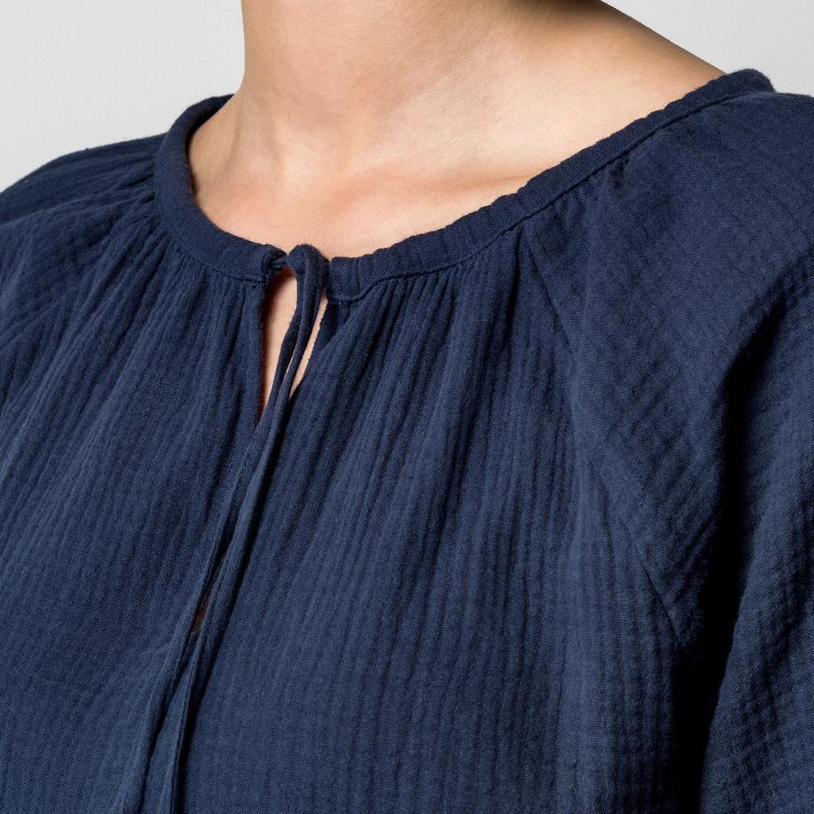 Manor Woman Camicetta Mussola Maniche Lunghe  