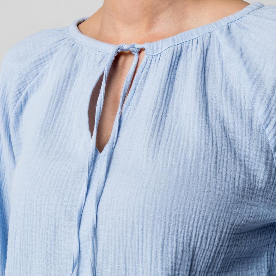 Manor Woman Chemisier Mousseline Manches Longues  