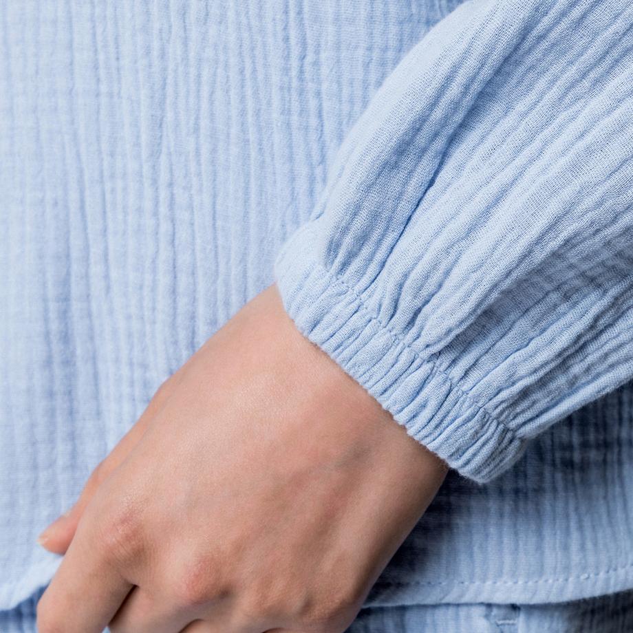 Manor Woman Chemisier Mousseline Manches Longues  