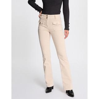 MORGAN Samt Slim Fit Hose  
