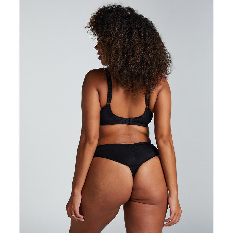 Hunkemöller Panty mit Blumenstickerei  