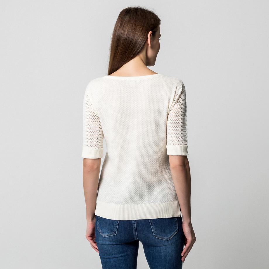 Manor Woman Maglione Maniche Corte  