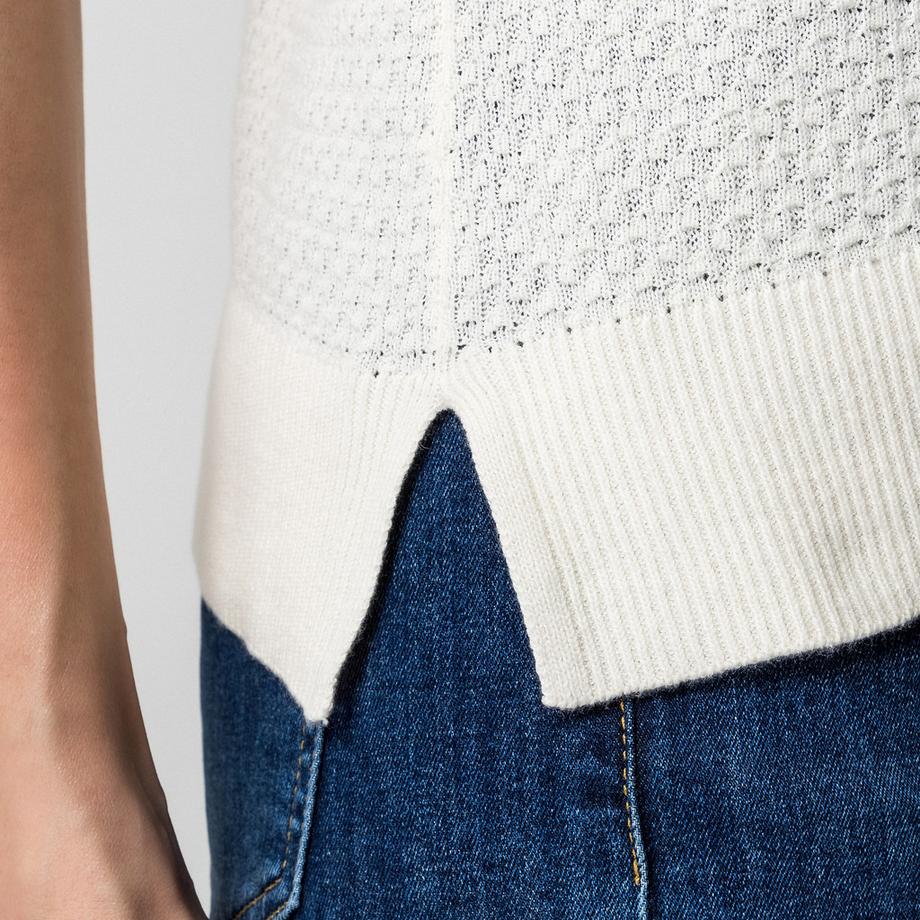 Manor Woman Maglione Maniche Corte  