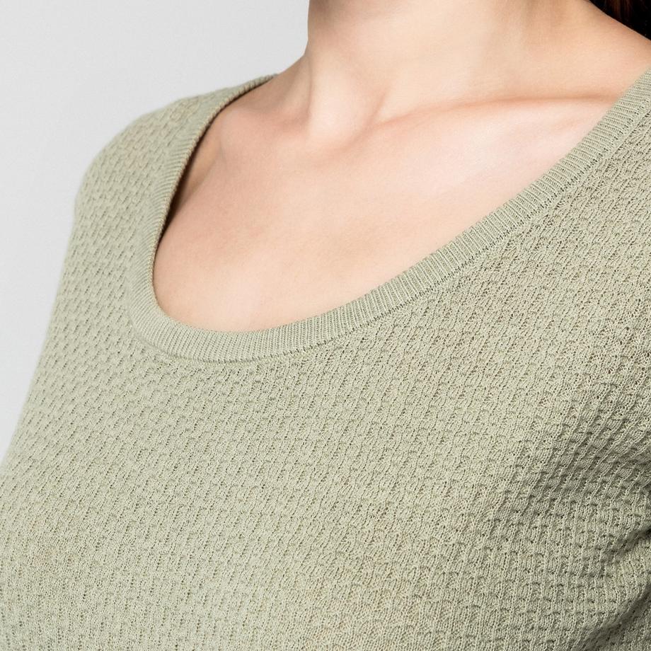 Manor Woman Maglione Maniche Corte  