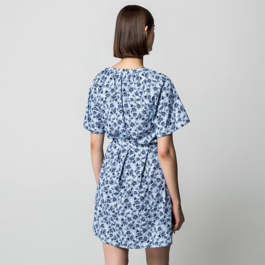 Manor Woman Mini Robe Décontractée à Motif Floral  