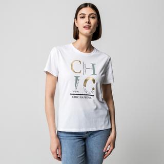 Manor Woman T-Shirt Graphic Print  