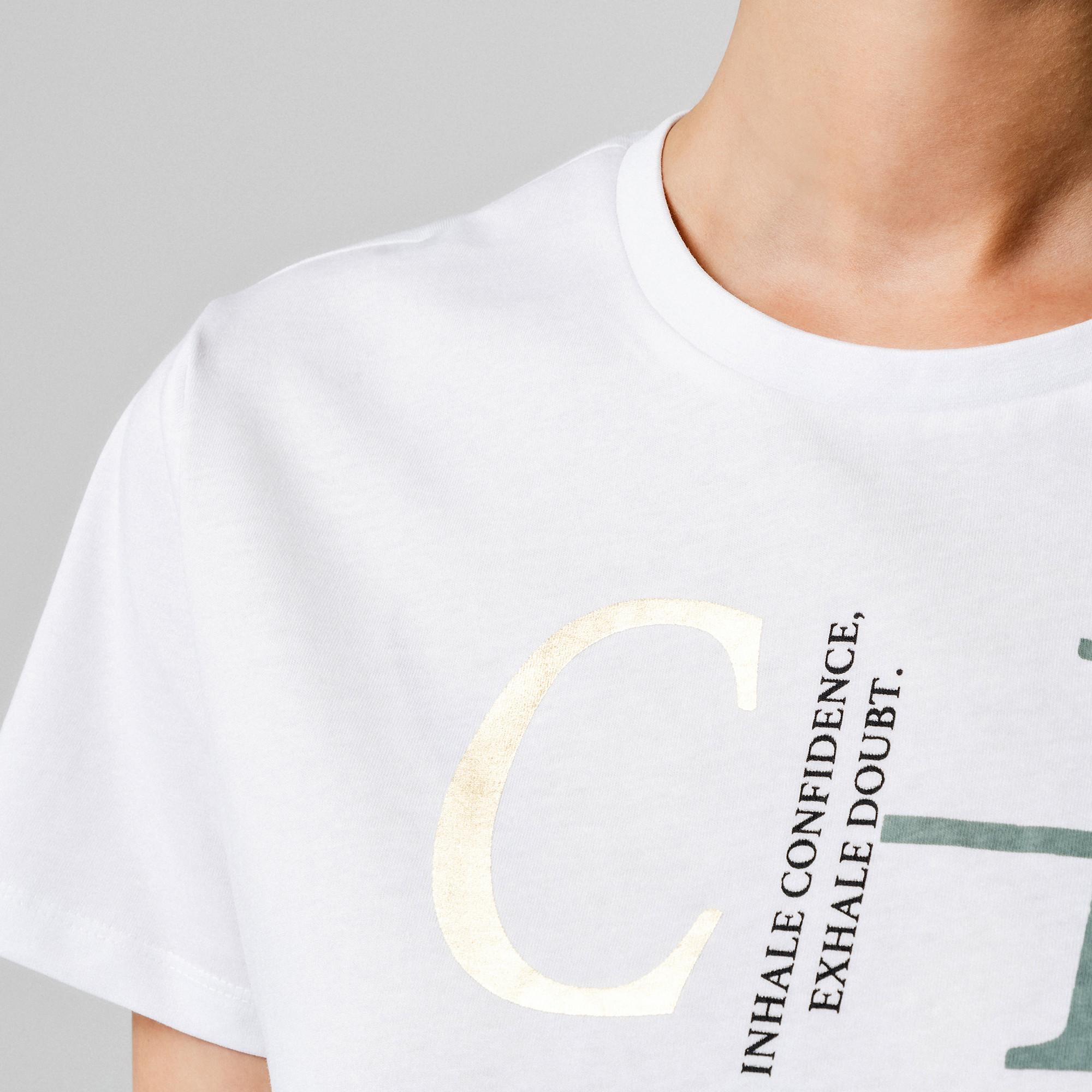 Manor Woman T-Shirt Graphic Print  