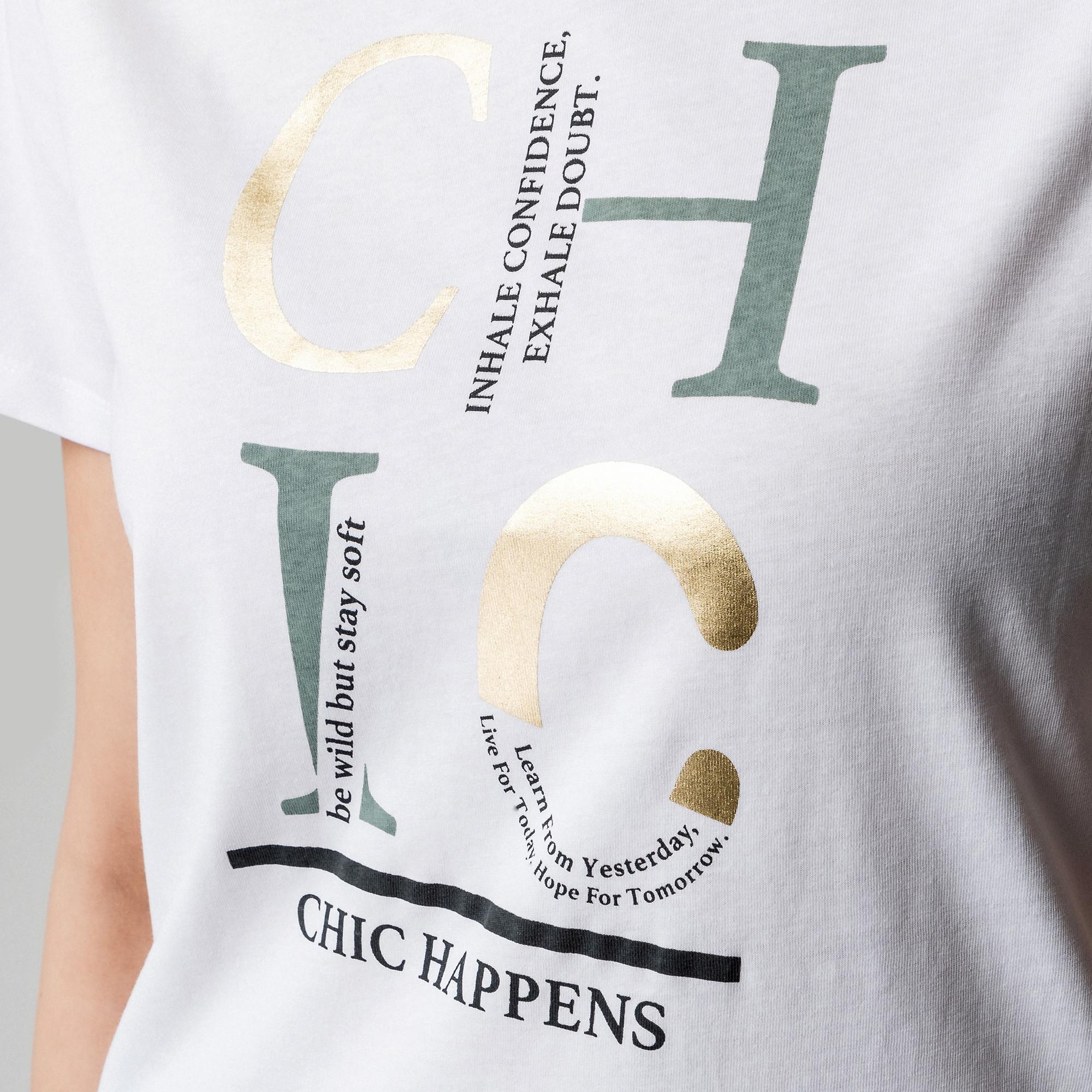 Manor Woman T-Shirt Graphic Print  