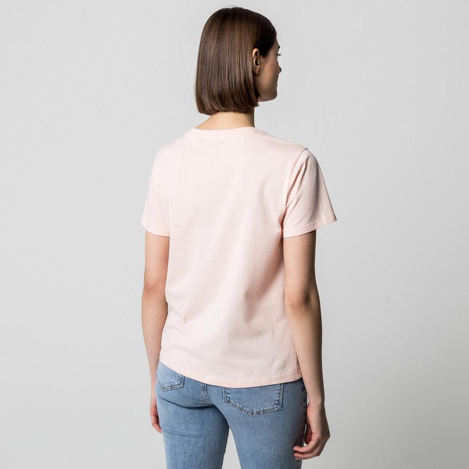 Manor Woman T-shirt Stampa Floreale Effetto Glitter  