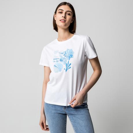 Manor Woman T-Shirt Muscheldruck  