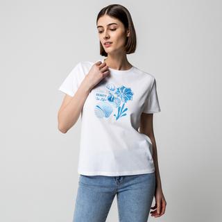 Manor Woman T-Shirt Muscheldruck  