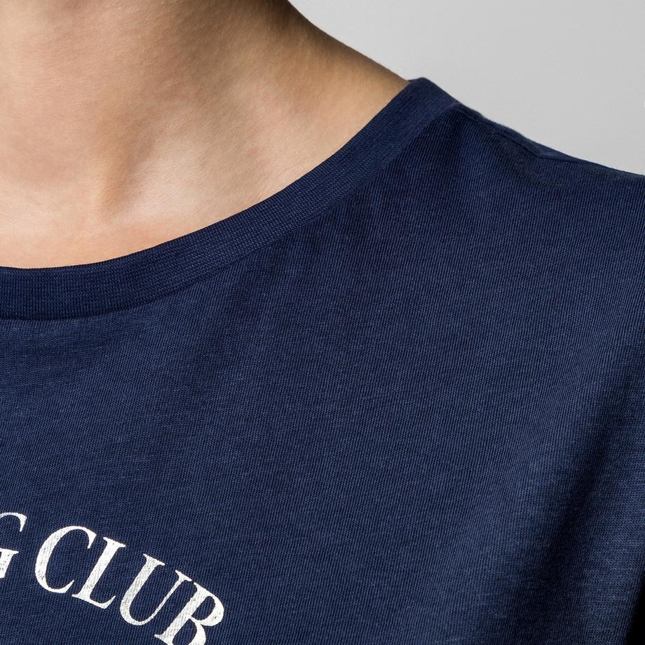 Manor Woman T-Shirt Stampa Sailing Club  