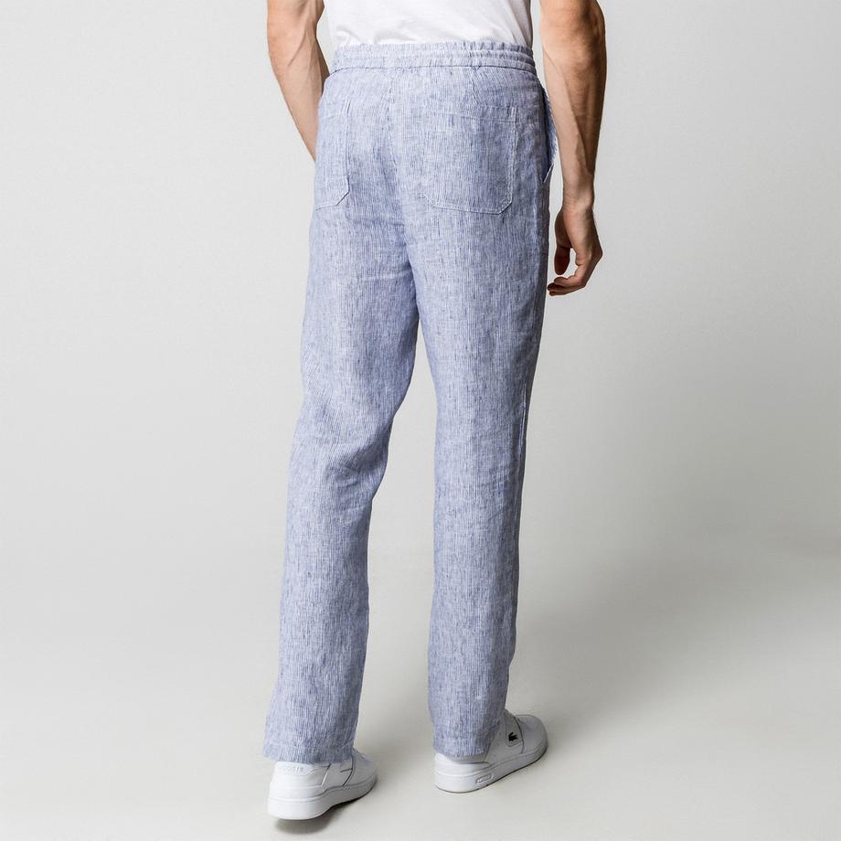 Manor Man Pantaloni Chino Lino  
