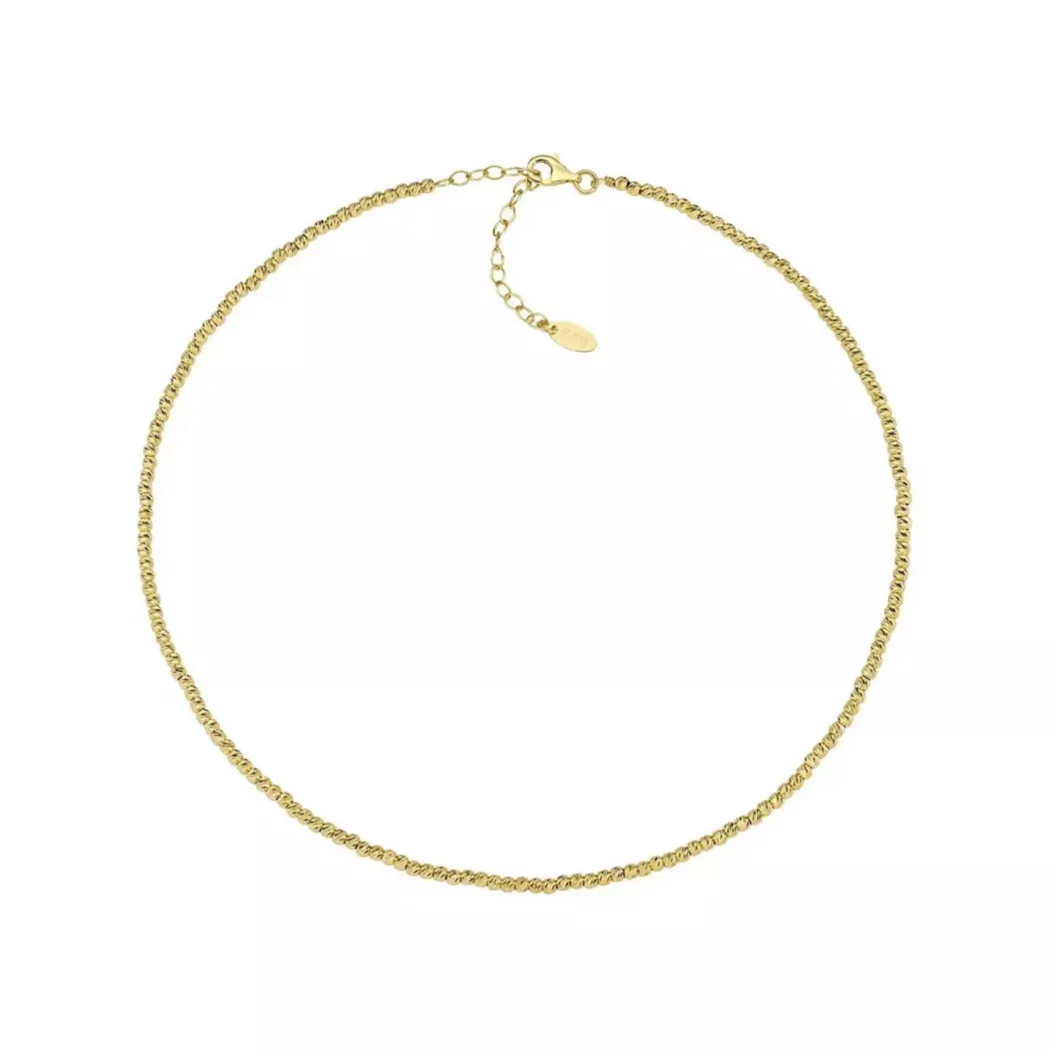 Amen - Halskette, Tennis, 36.5CM, Goldfarben