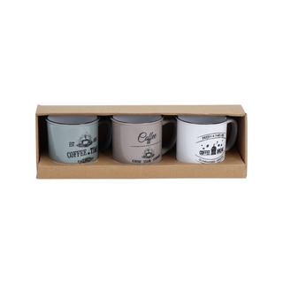 Excellent Houseware Set da caffè, 3 pezzi Coffee Time 