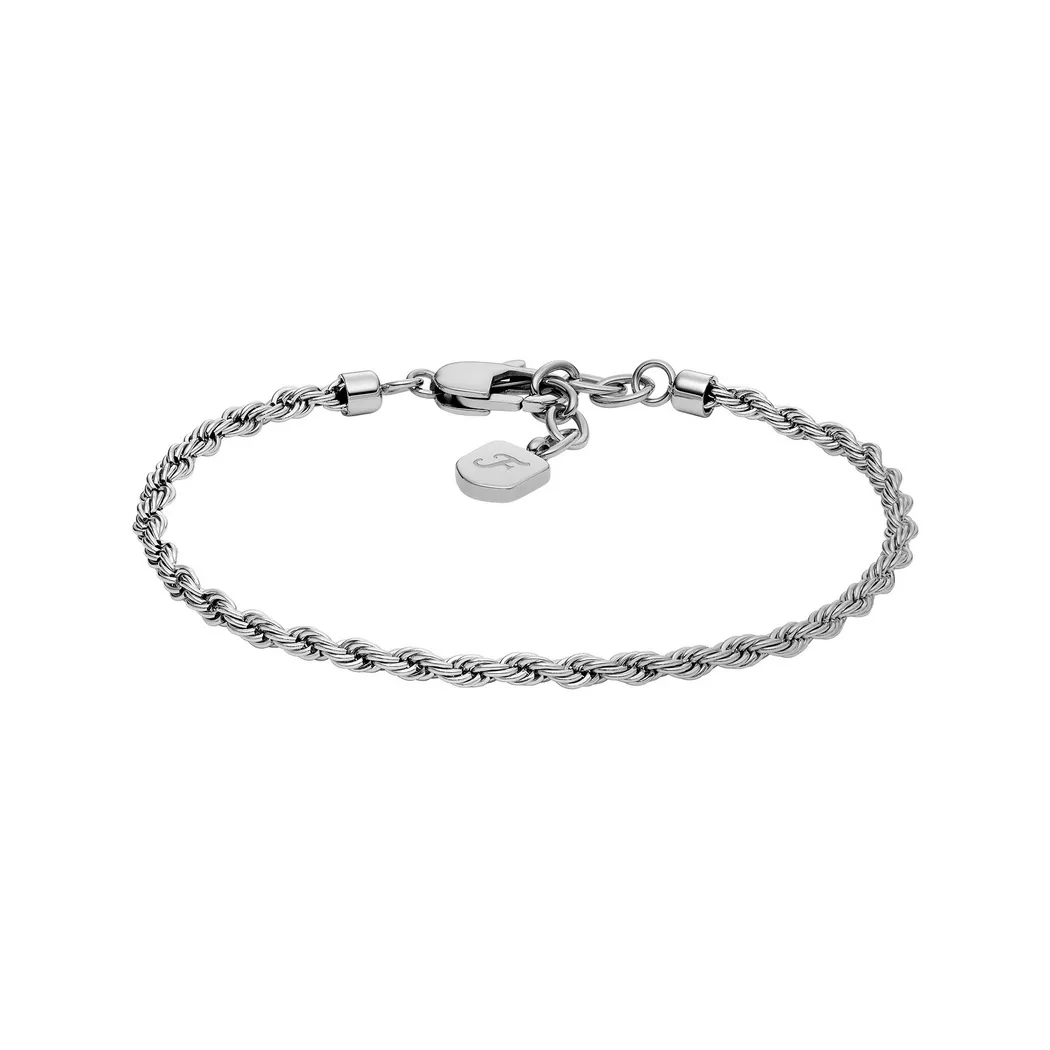 Fossil - Armband, Jewelry, 21cm, Silberfarben
