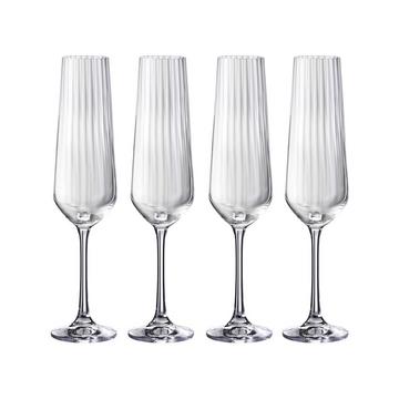 Champagnerglas, 4 Stück