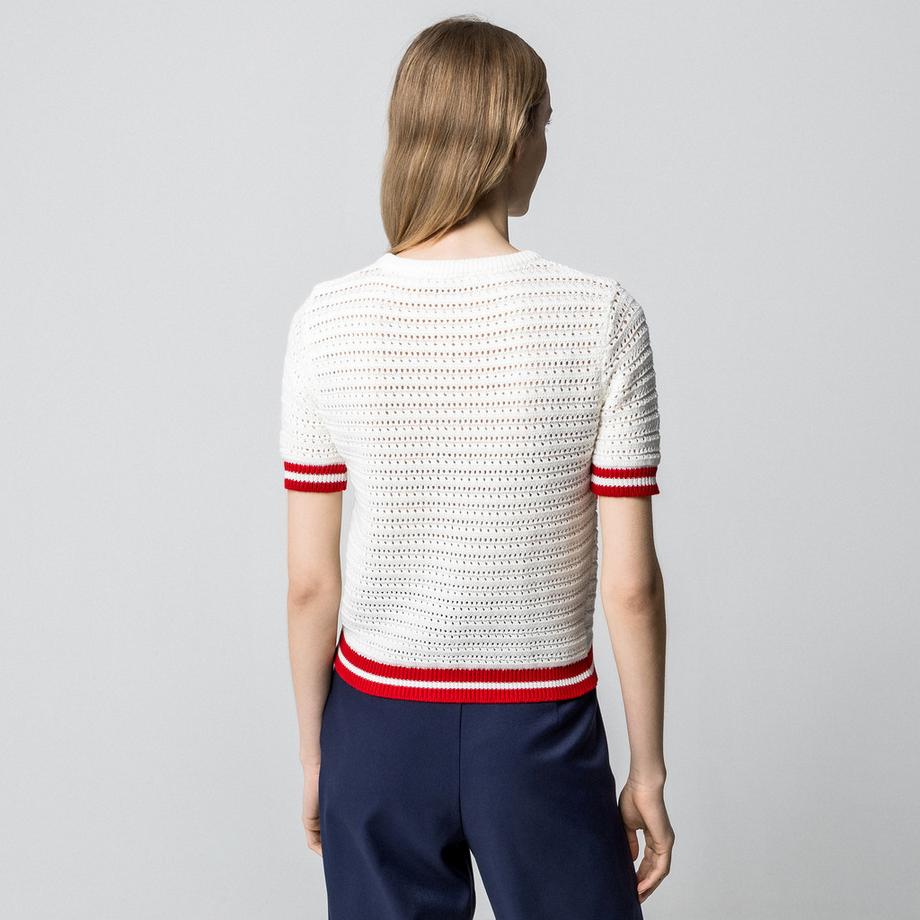 Manor Woman Cardigan Manches Courtes  