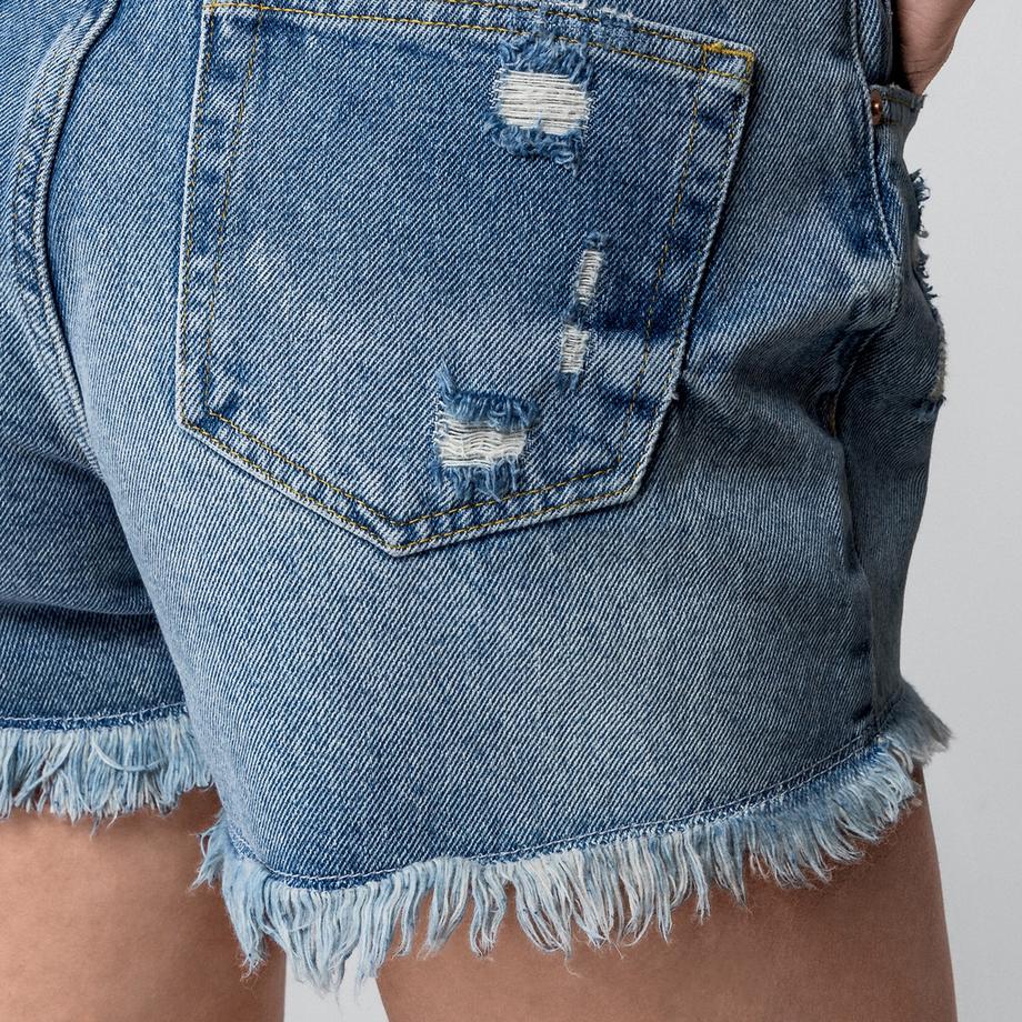 Manor Woman Denim Shorts Regular Fit  