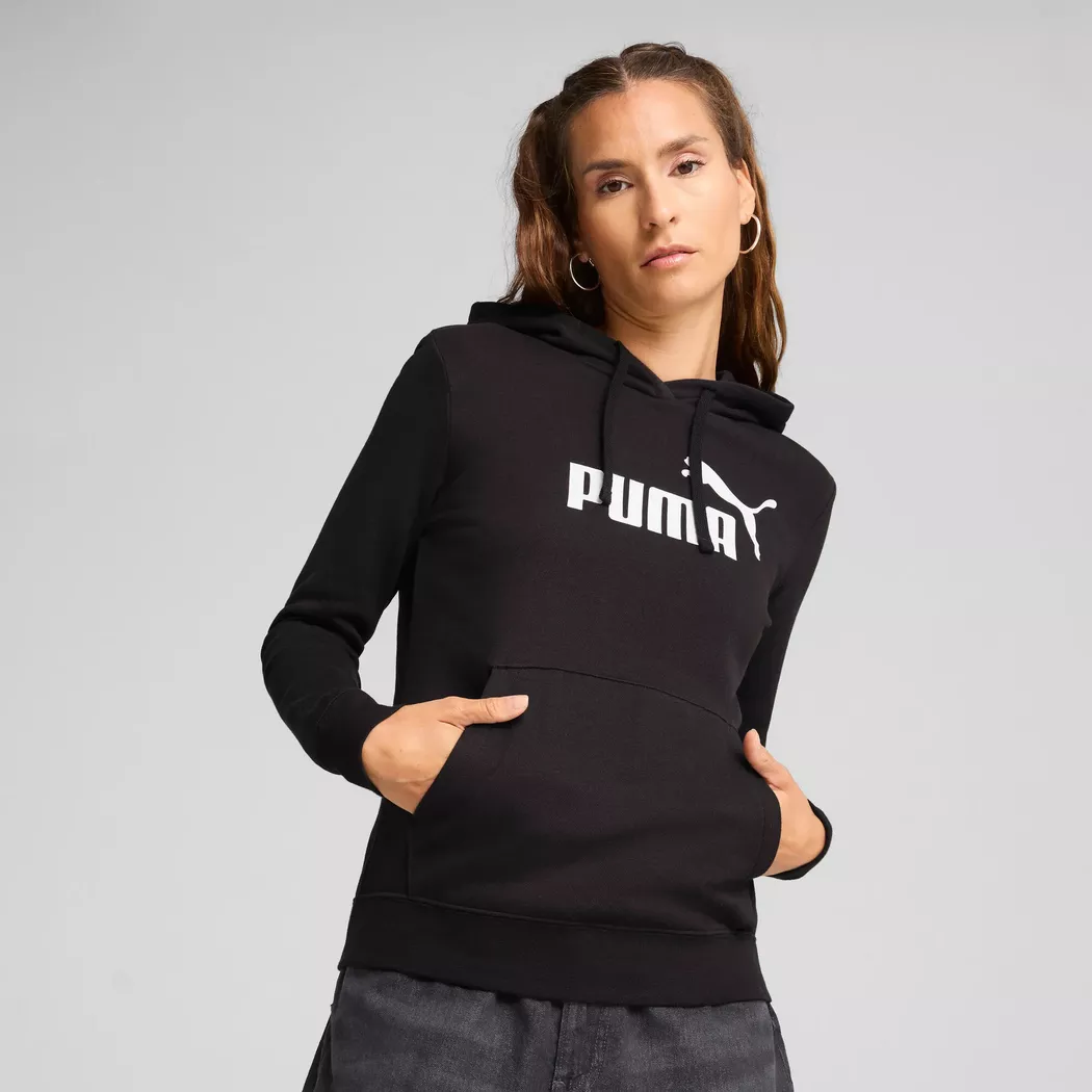 Puma Sweat à Capuche Ess No 1 Logo PUMA Black XS Femme