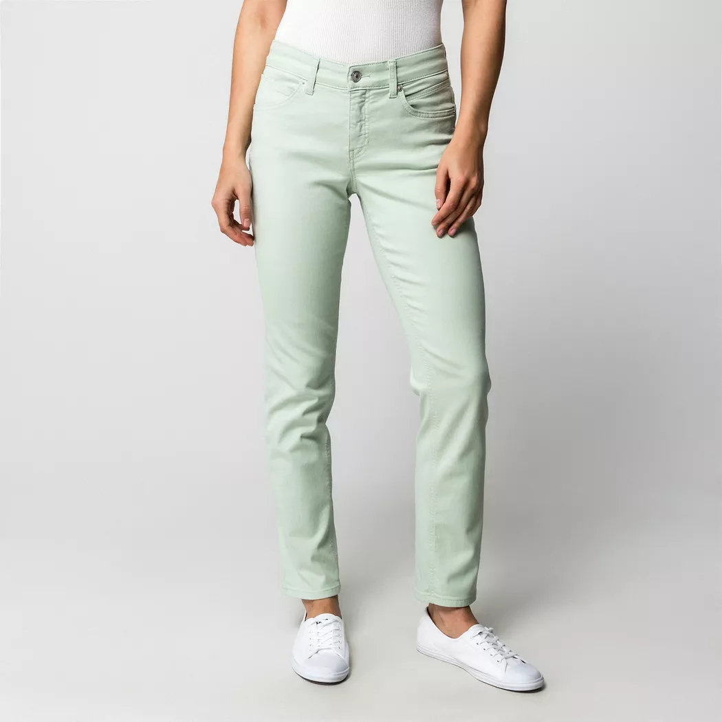 Mac - 5-Pocket Hose, für Damen, Pastellgrün, Größe W40/L30