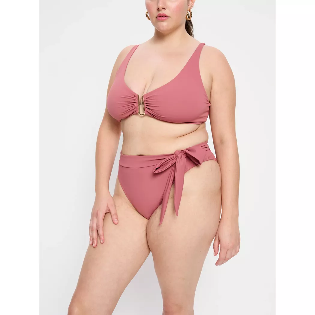 Modibodi Molokai High Waist Bikini Bottom Bordeaux S