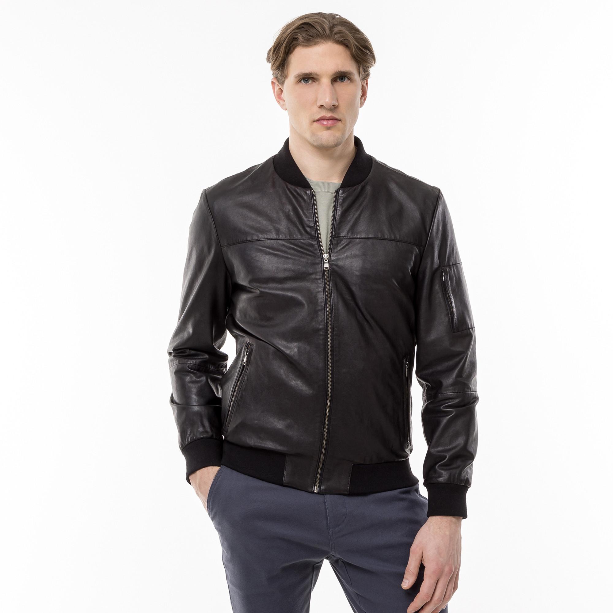 Manor Man Lederjacke  