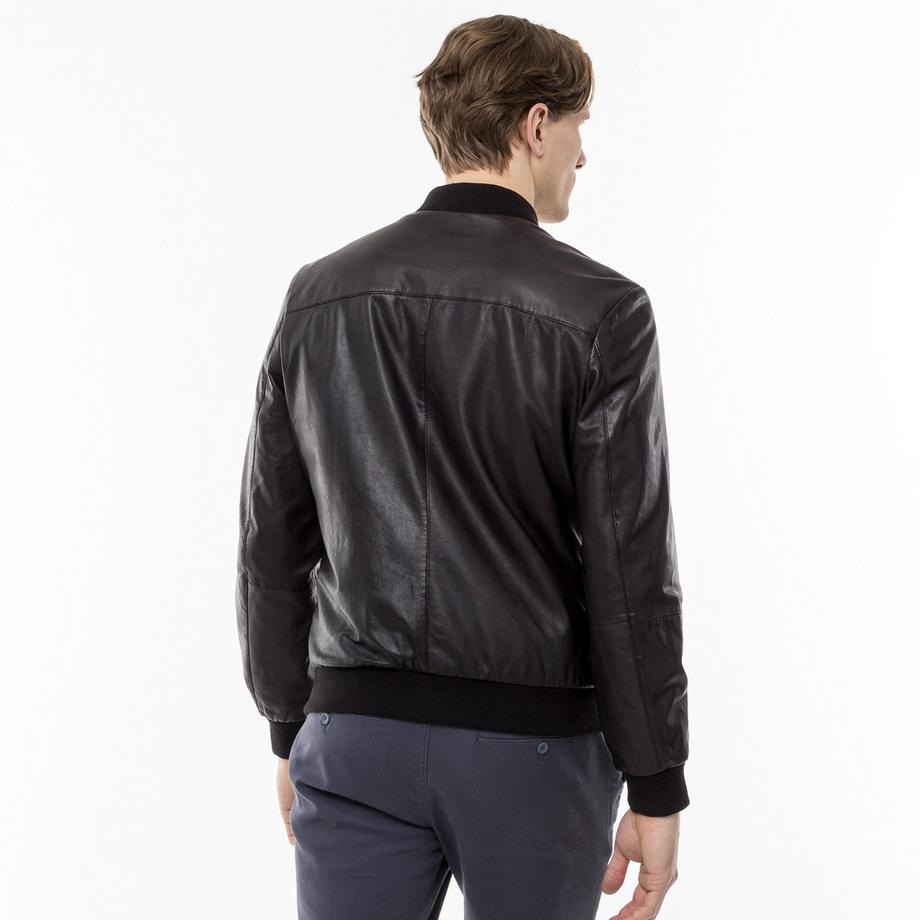 Manor Man Veste en cuir  