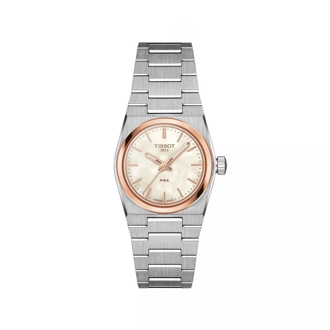 Tissot - Analoguhr, Prx, 25mm, Silber