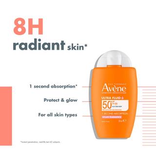 Avene Sonnenschutz Ultra Fluid Radiance SPF 50+ 