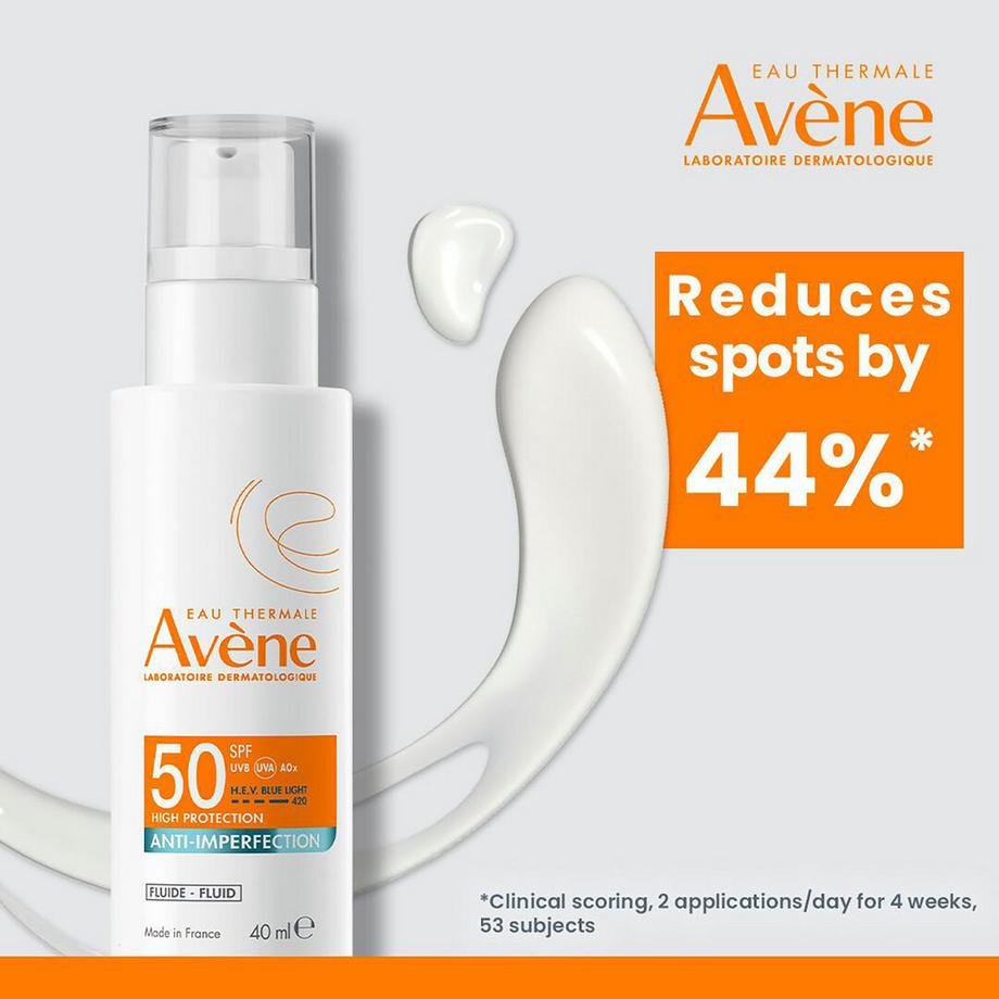 Avene Protection solaire Fluide anti-imperfections SPF 50+ 