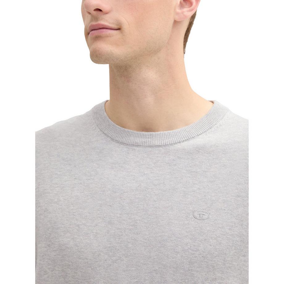 TOM TAILOR Pullover Rundhals Regular Fit  