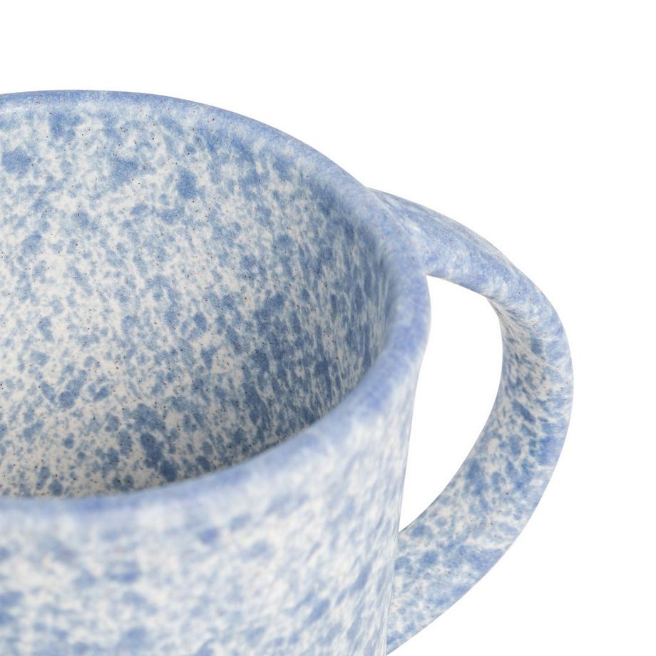 Manor Mug con manico Azzurro 