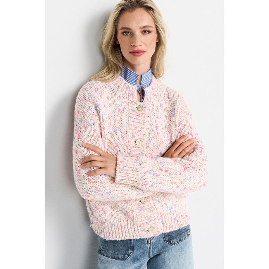 Rich & Royal Bouclé Strickcardigan  