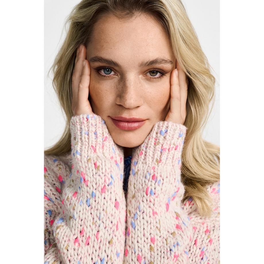 Rich & Royal Bouclé Strickcardigan  