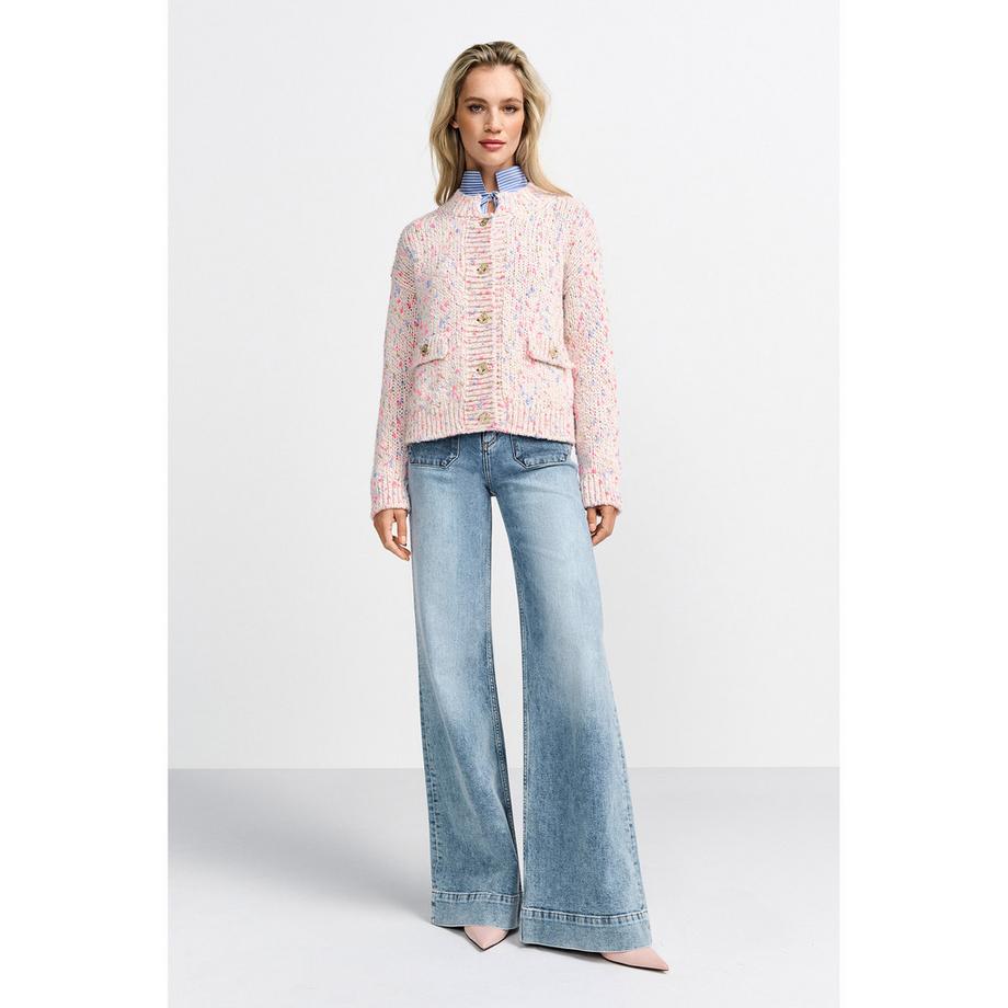 Rich & Royal Bouclé Strickcardigan  